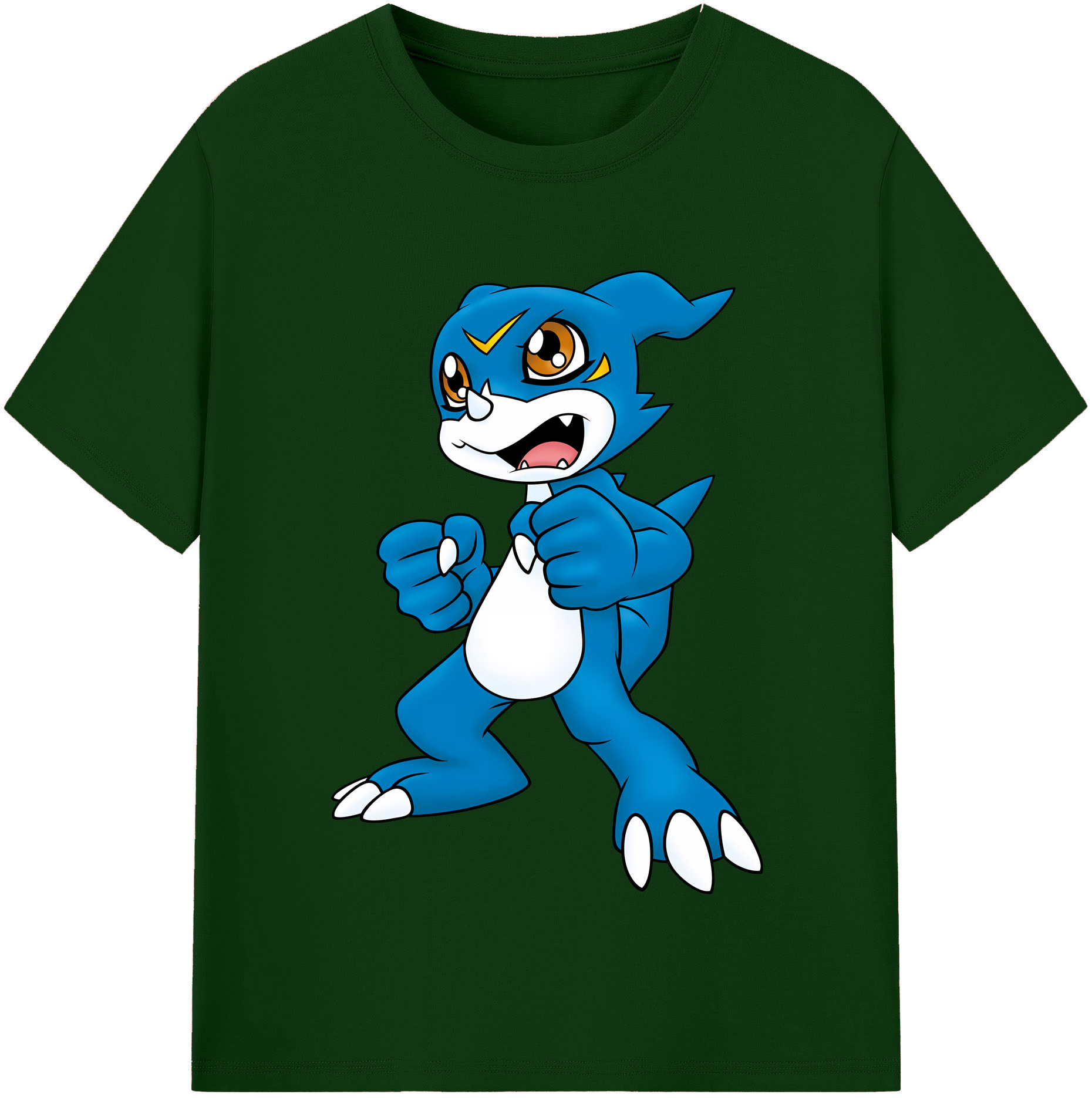 （画像用） Digimon デジタルモンスター/デジモン 綿100％半袖Tシャツ（フロントプリント）